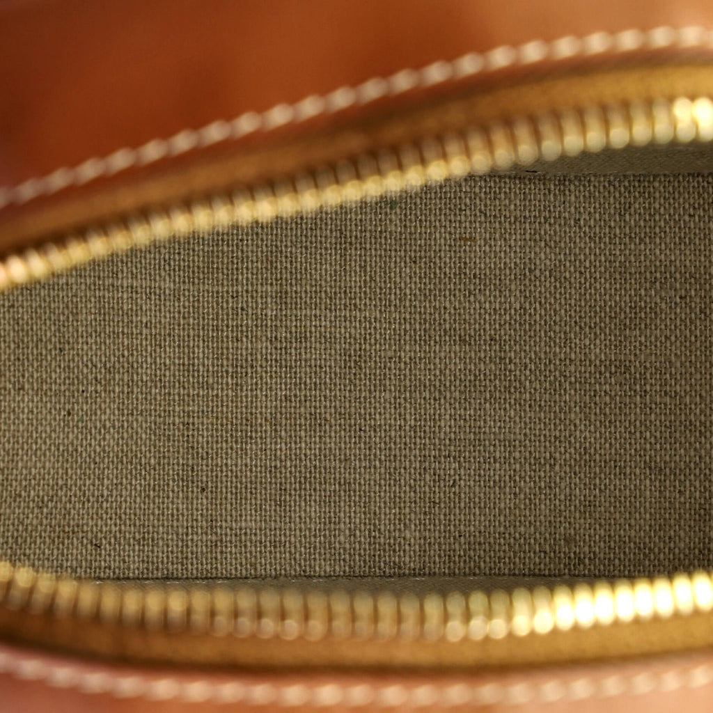 Triomphe Oval Crossbody Bag Canvas and Leather