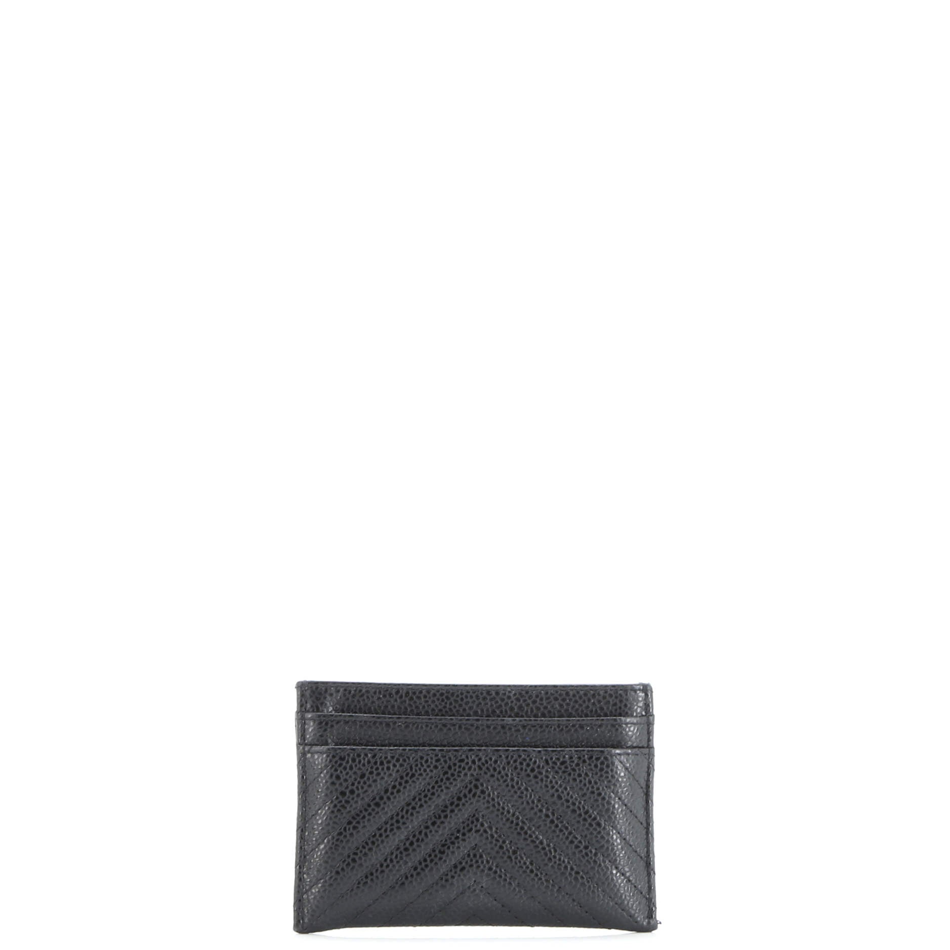 Boy Card Holder Quilted Caviar
