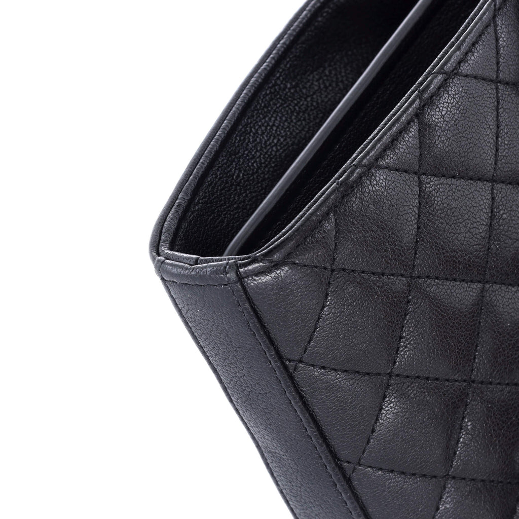Classic Monogram Chain Wallet Mixed Matelasse Leather Medium
