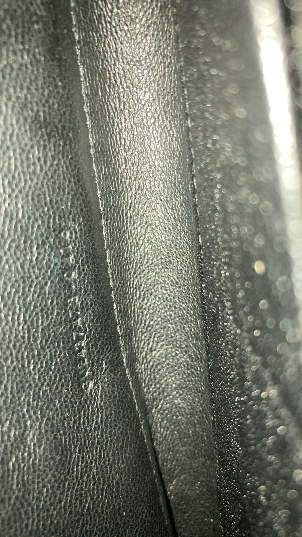Classic Monogram Chain Wallet Mixed Matelasse Leather Medium