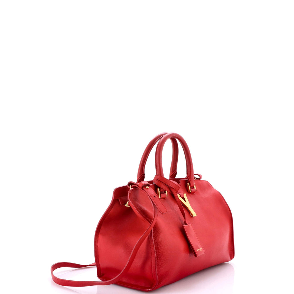 Classic Y Cabas Leather Small