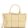 Arco Tote Maxi Intrecciato Leather Mini