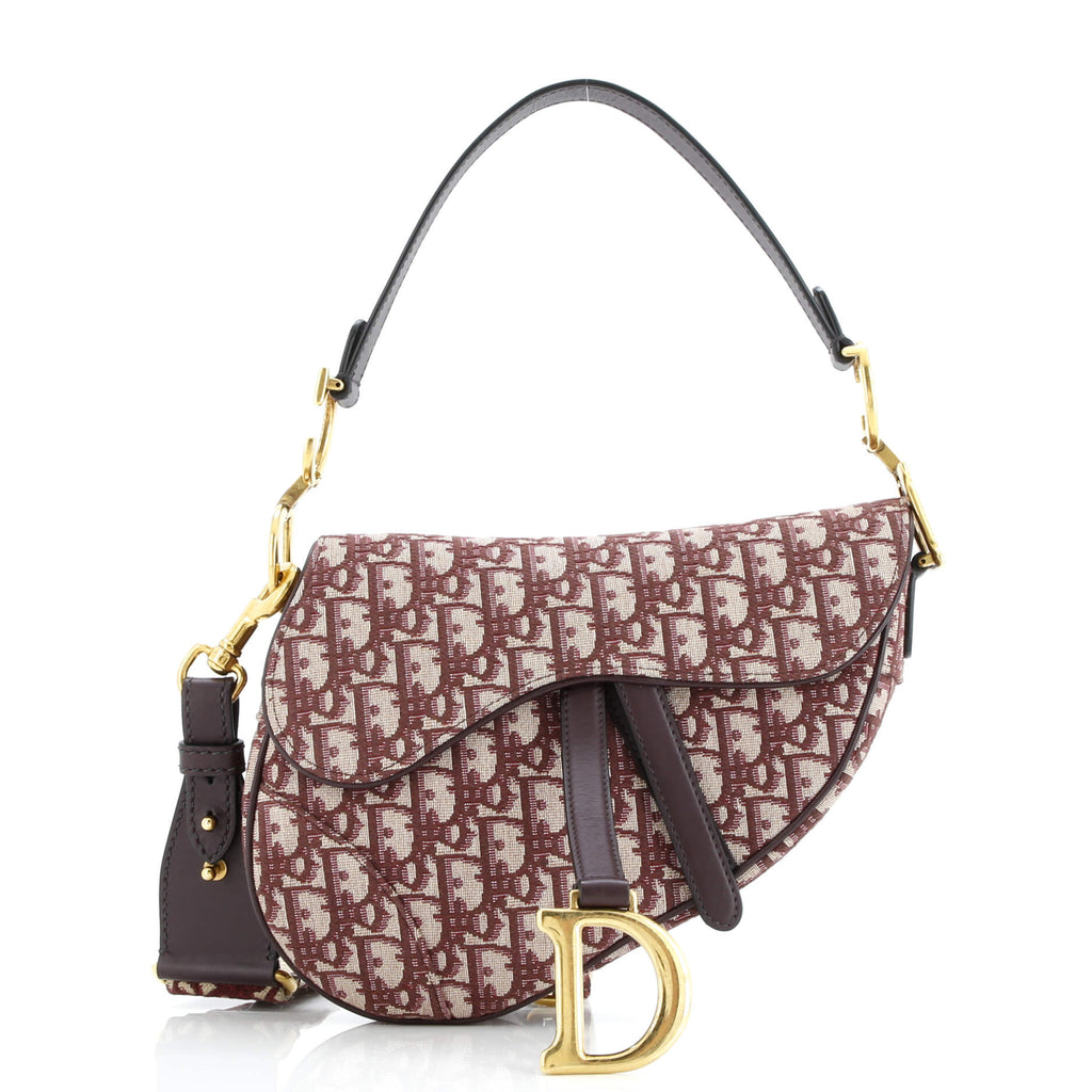 Saddle Handbag Oblique Canvas Medium
