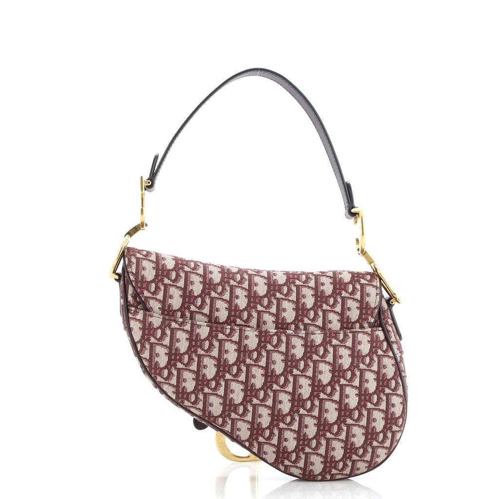 Saddle Handbag Oblique Canvas Medium