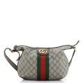 Ophidia Half Moon Hobo GG Coated Canvas Small