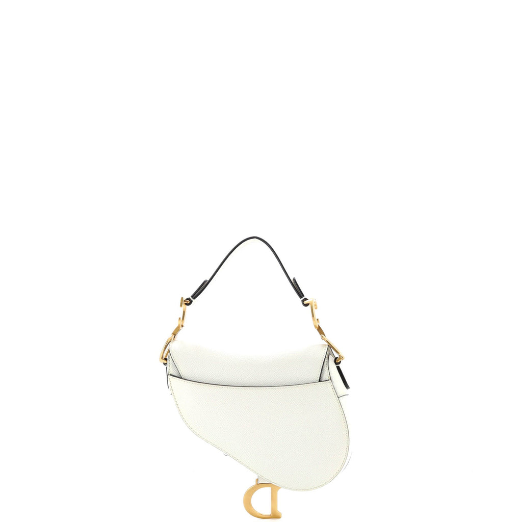 Saddle Handbag Leather Mini