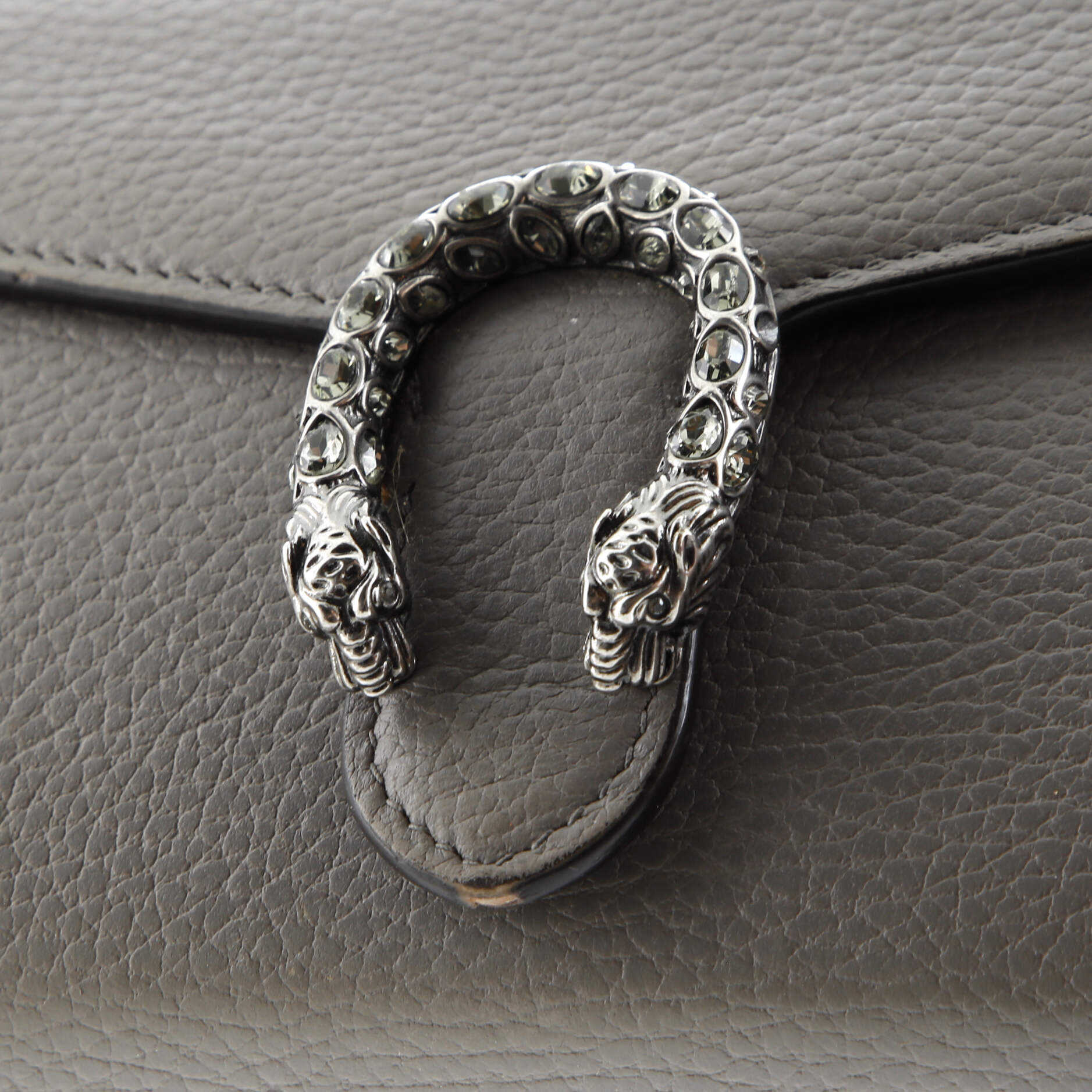 Dionysus Chain Wallet Leather with Embellished Detail Small
