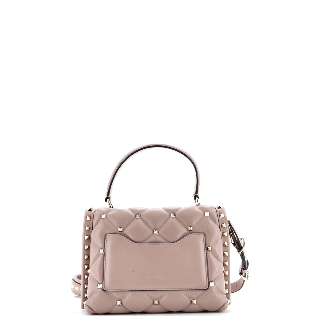 Candystud Top Handle Bag Leather Medium