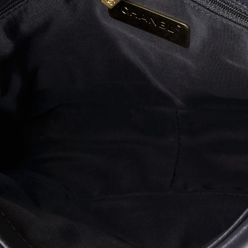 19 Flap Bag Quilted Leather Medium