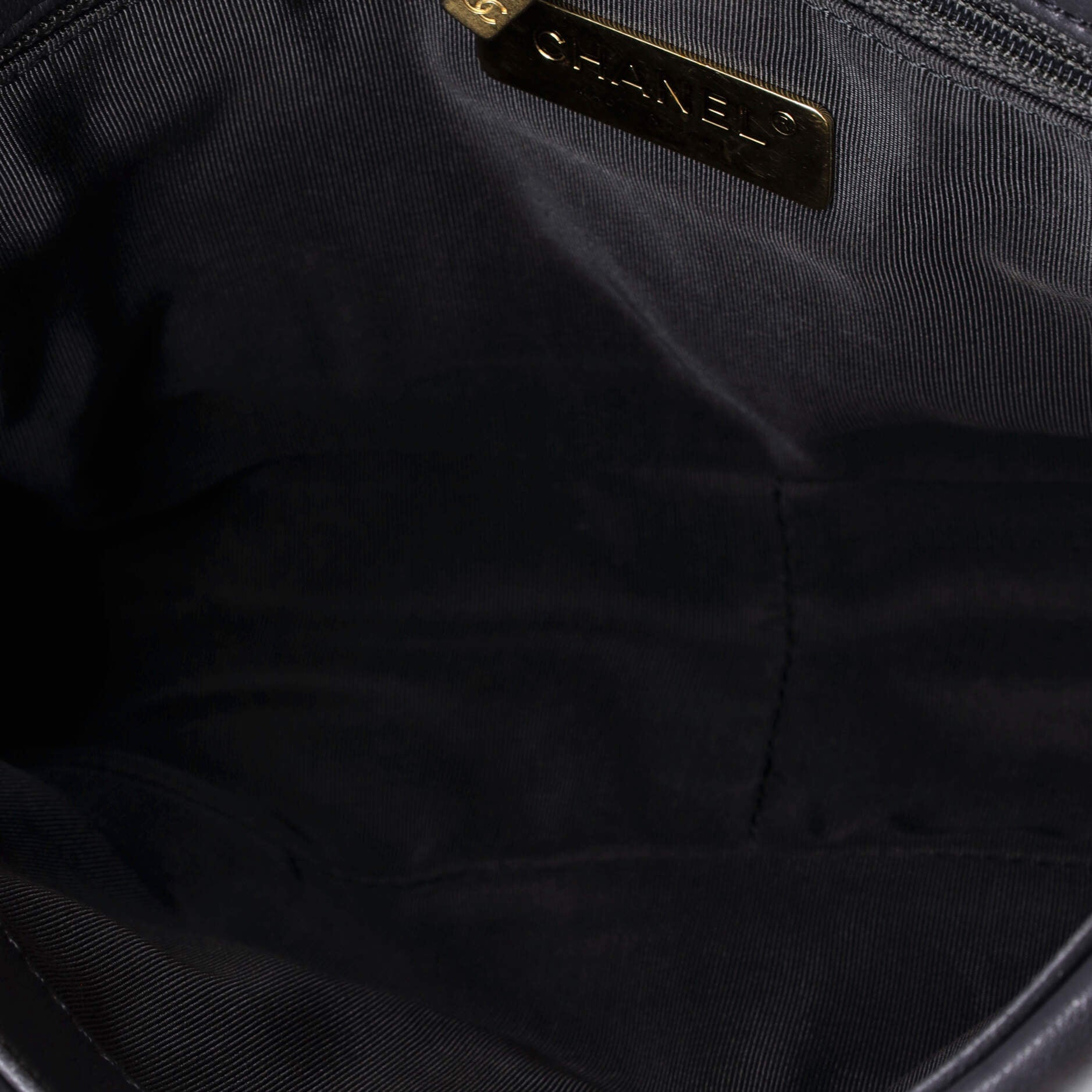 19 Flap Bag Quilted Leather Medium