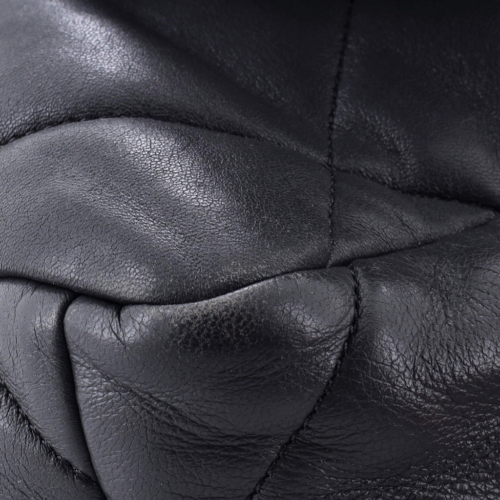 19 Flap Bag Quilted Leather Medium