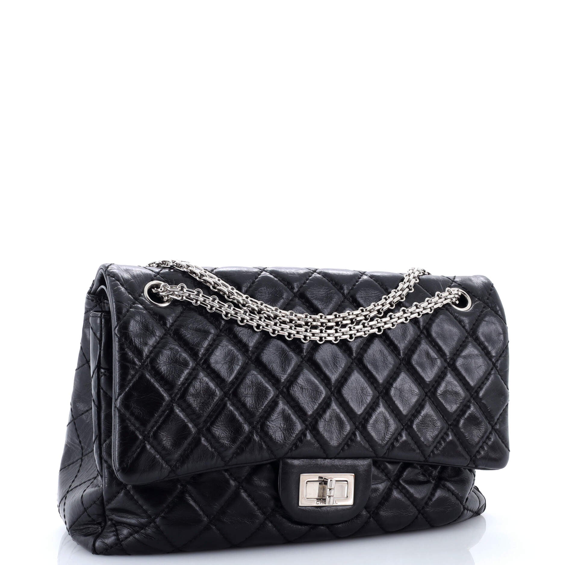 Reissue 2.55 Flap Bag Quilted Aged Calfskin 227