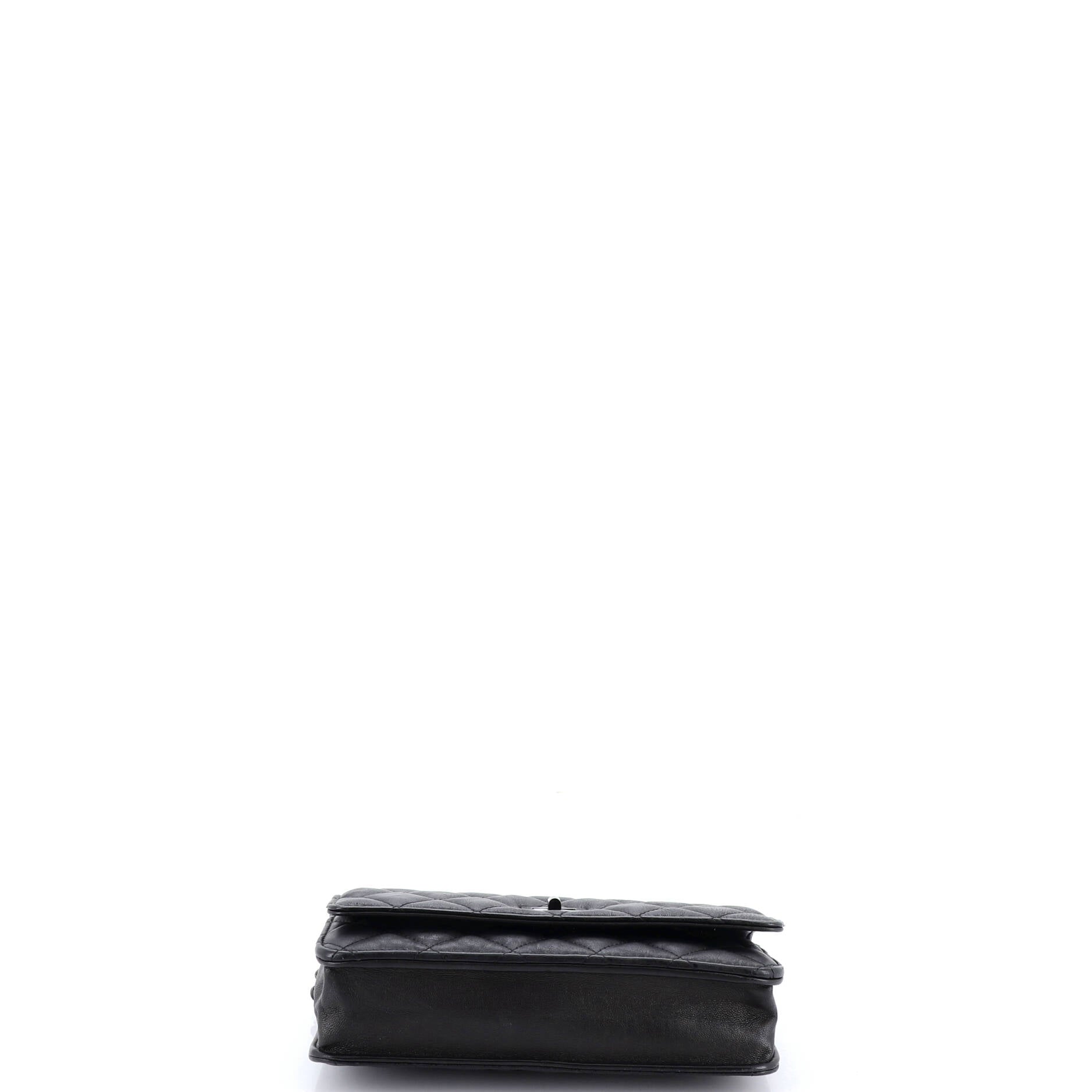 So Black Reissue 2.55 Wallet on Chain Quilted Aged Calfskin