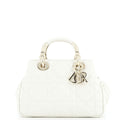Lady 95.22 Bag Cannage Embossed Leather Small