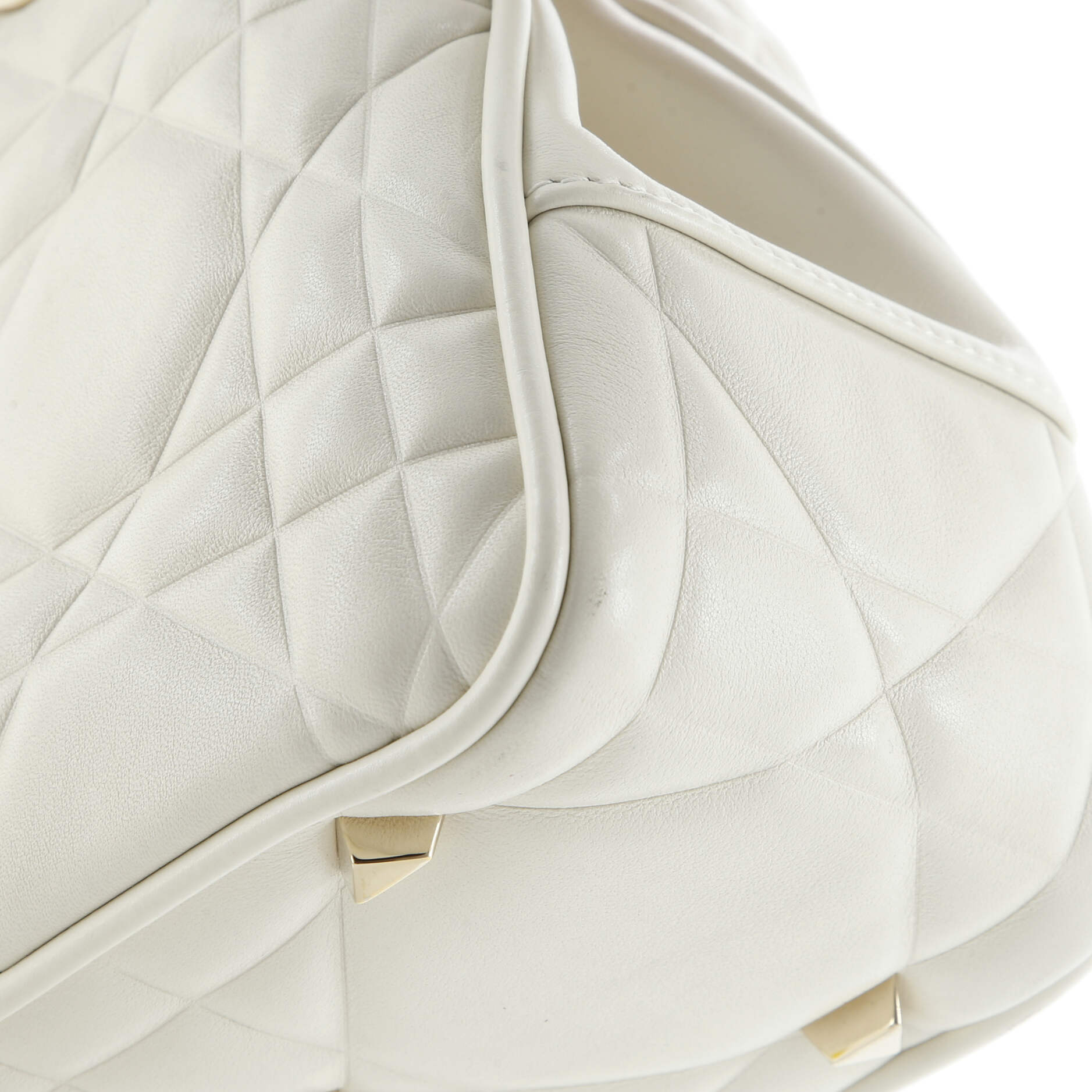 Lady 95.22 Bag Cannage Embossed Leather Small