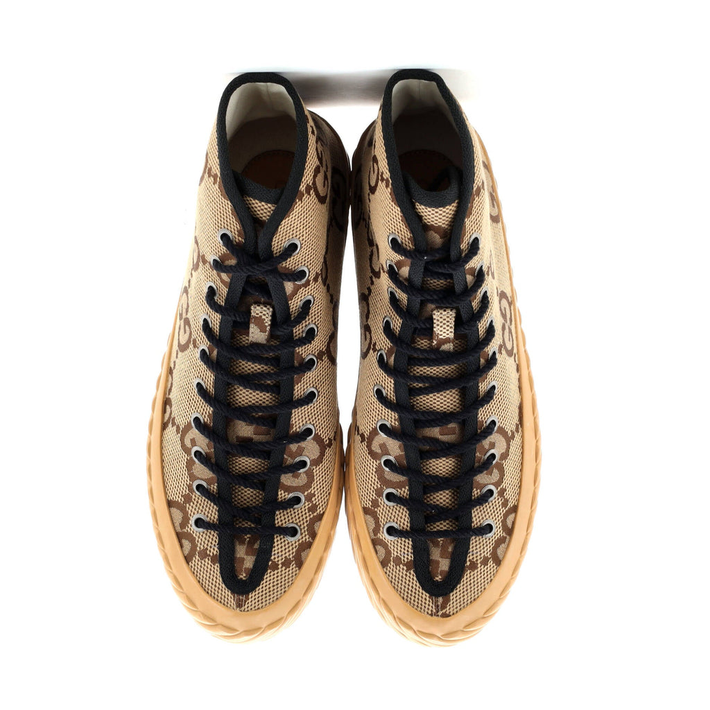 Men's Tortuga High Top Sneakers Jumbo GG Canvas