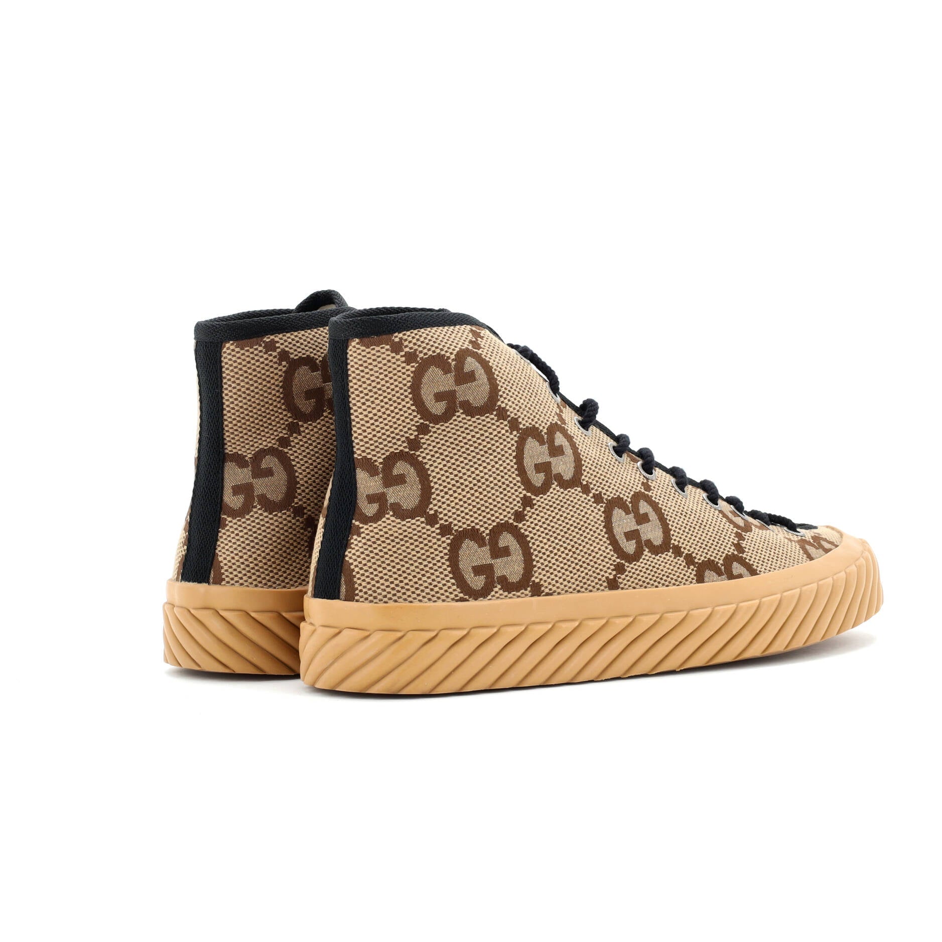 Men's Tortuga High Top Sneakers Jumbo GG Canvas