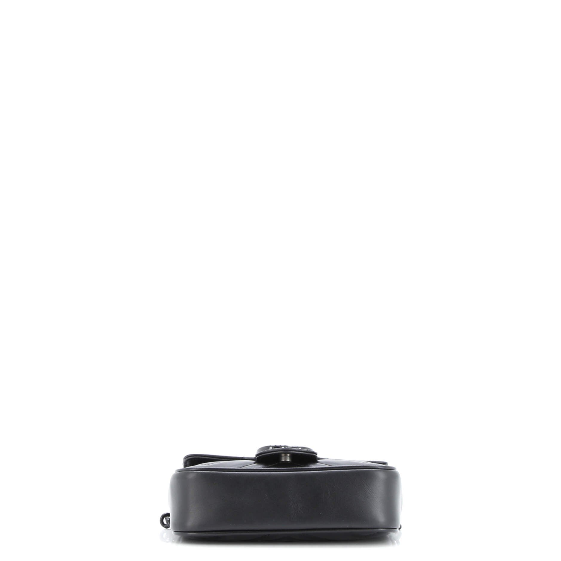 GG Marmont Flap Belt Bag Matelasse Leather