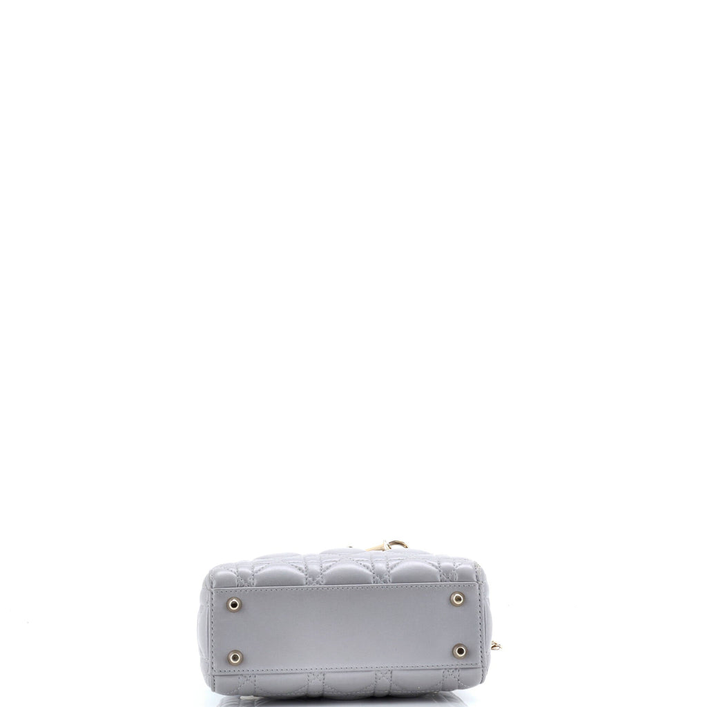 Lady Dior Chain Bag Cannage Quilt Lambskin Mini