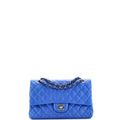 Classic Double Flap Bag Quilted Caviar Medium