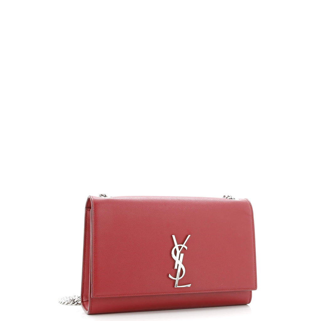 Classic Monogram Crossbody Bag Grainy Leather Medium