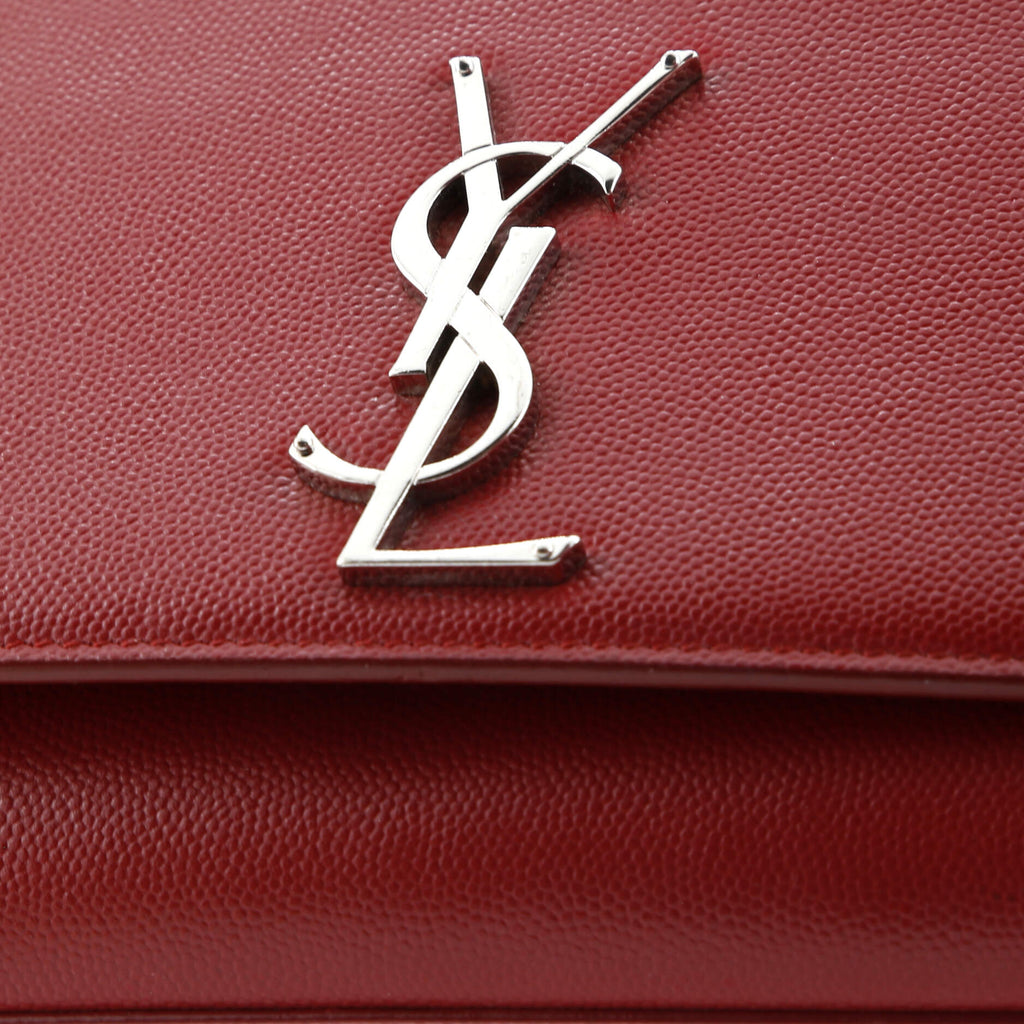 Classic Monogram Crossbody Bag Grainy Leather Medium