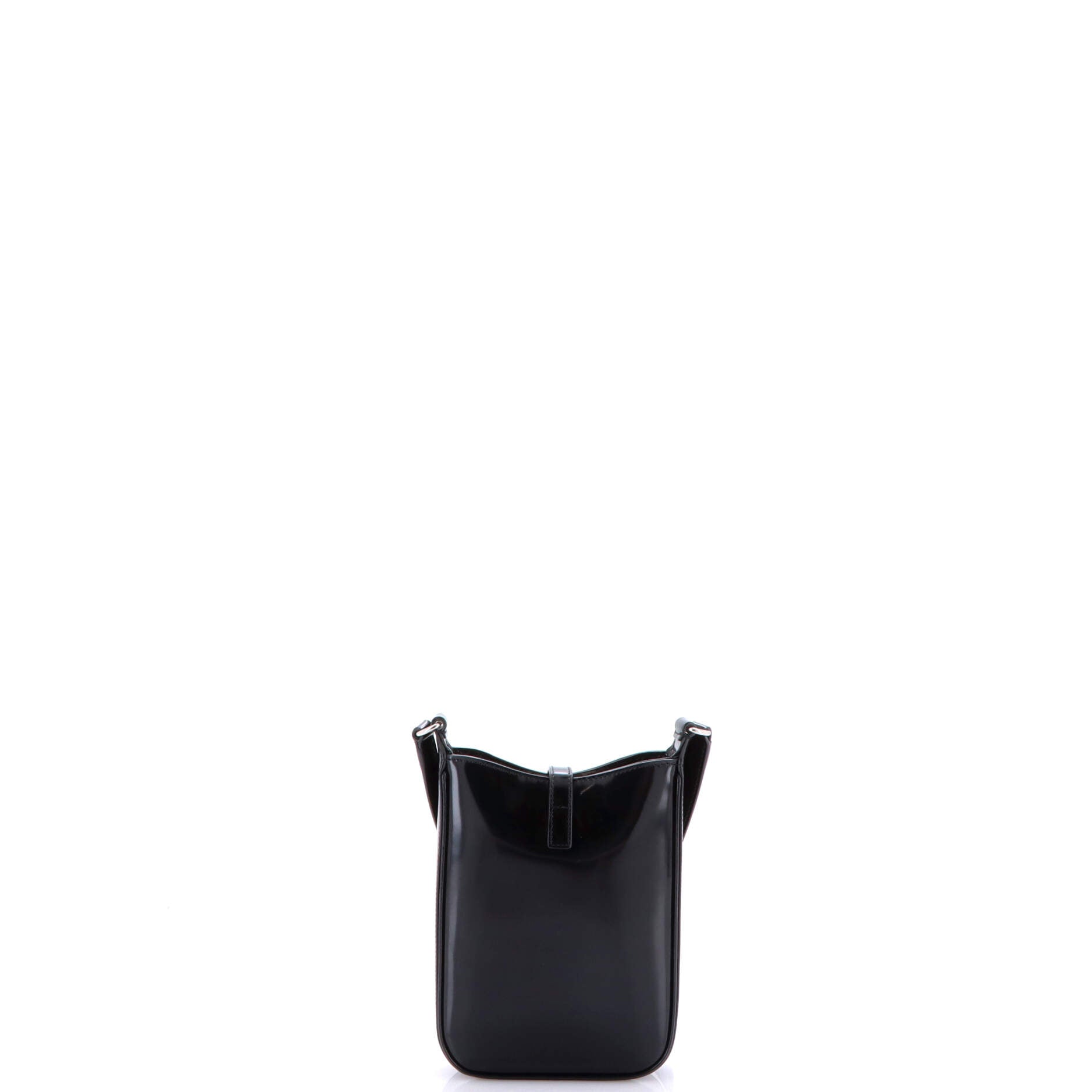 Le 5 a 7 Vertical Shoulder Bag Leather Mini