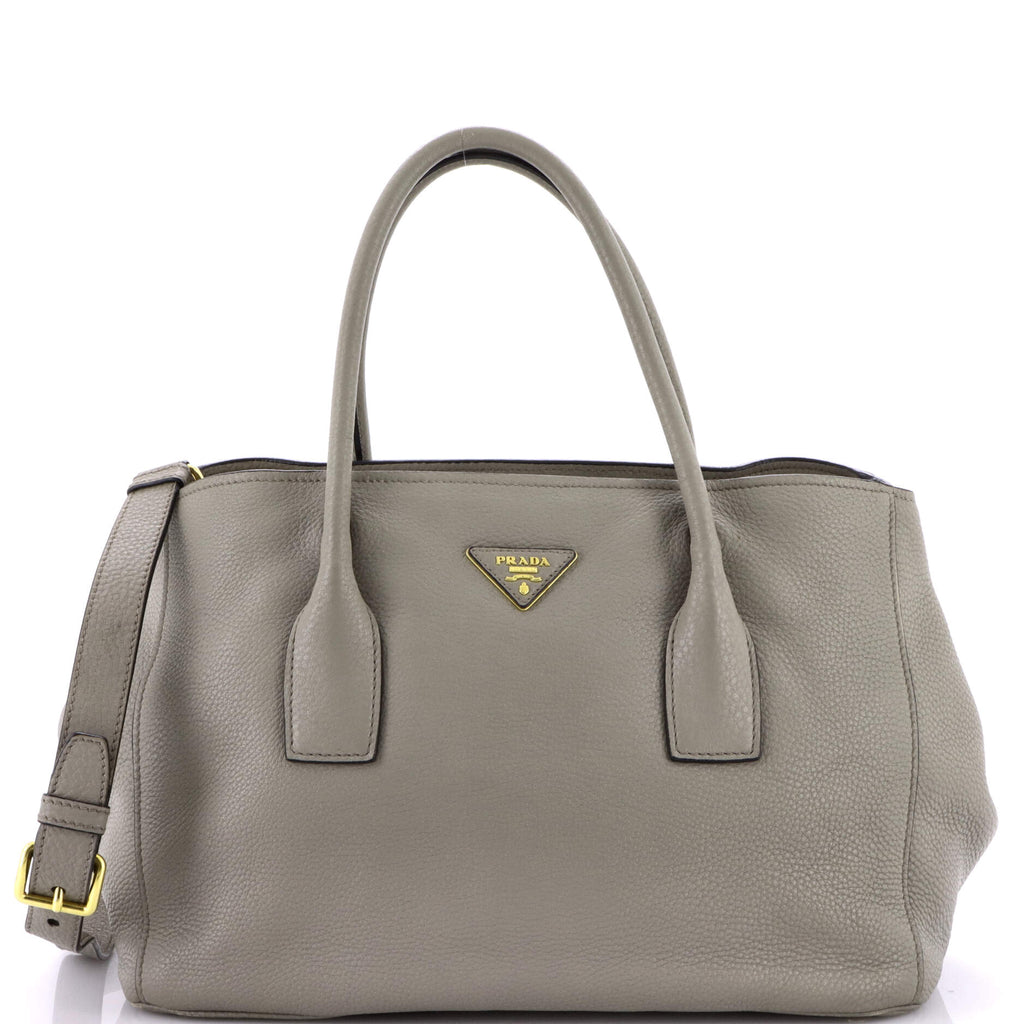 Convertible Shopping Tote Vitello Daino Medium