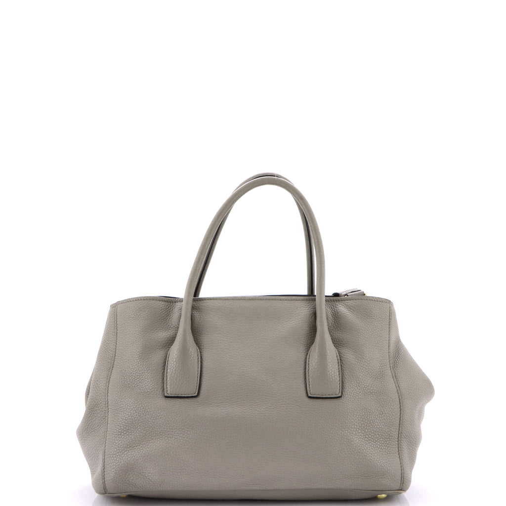 Convertible Shopping Tote Vitello Daino Medium