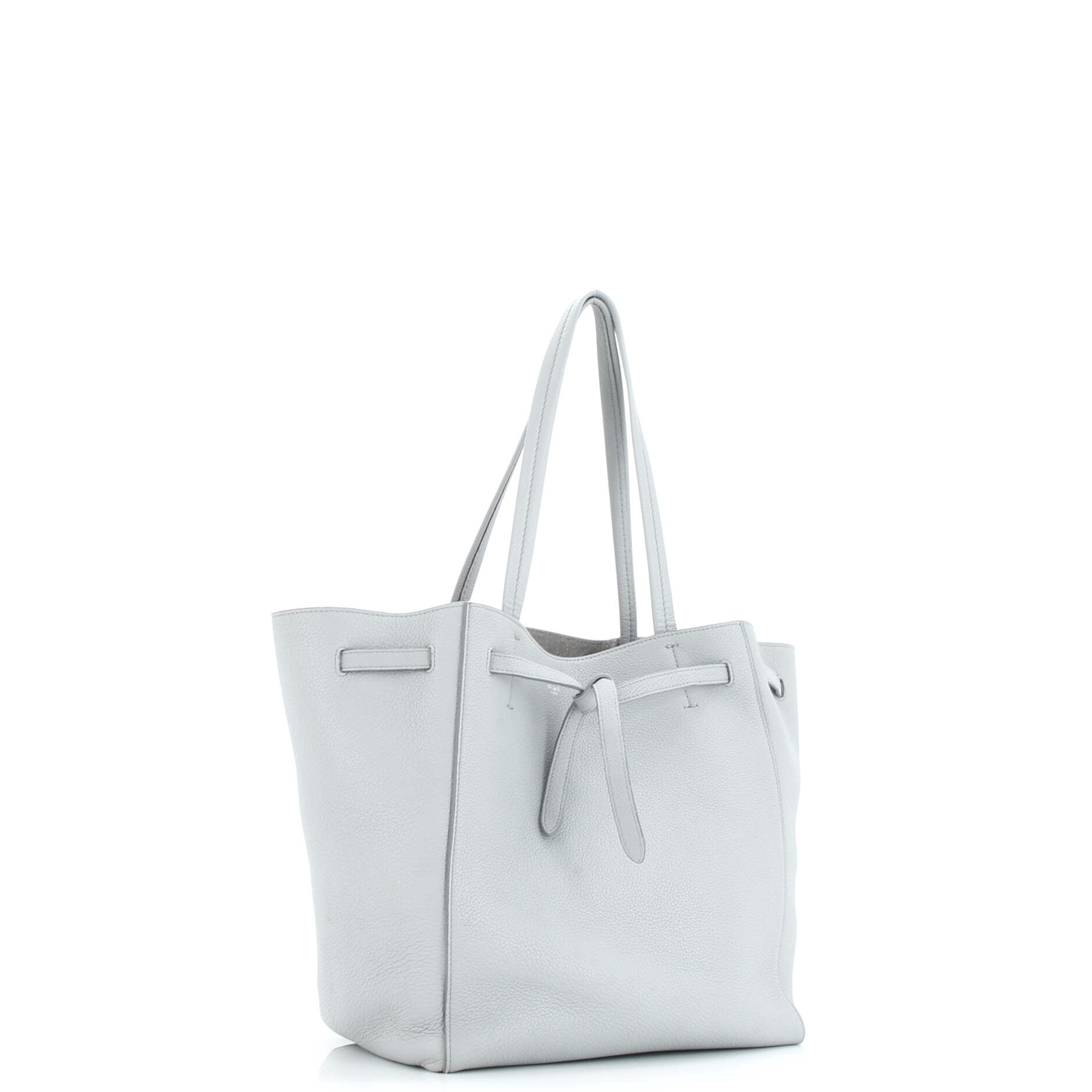 Phantom Tie Cabas Tote Leather Small