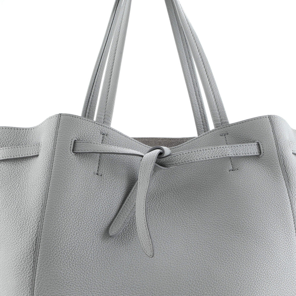 Phantom Tie Cabas Tote Leather Small