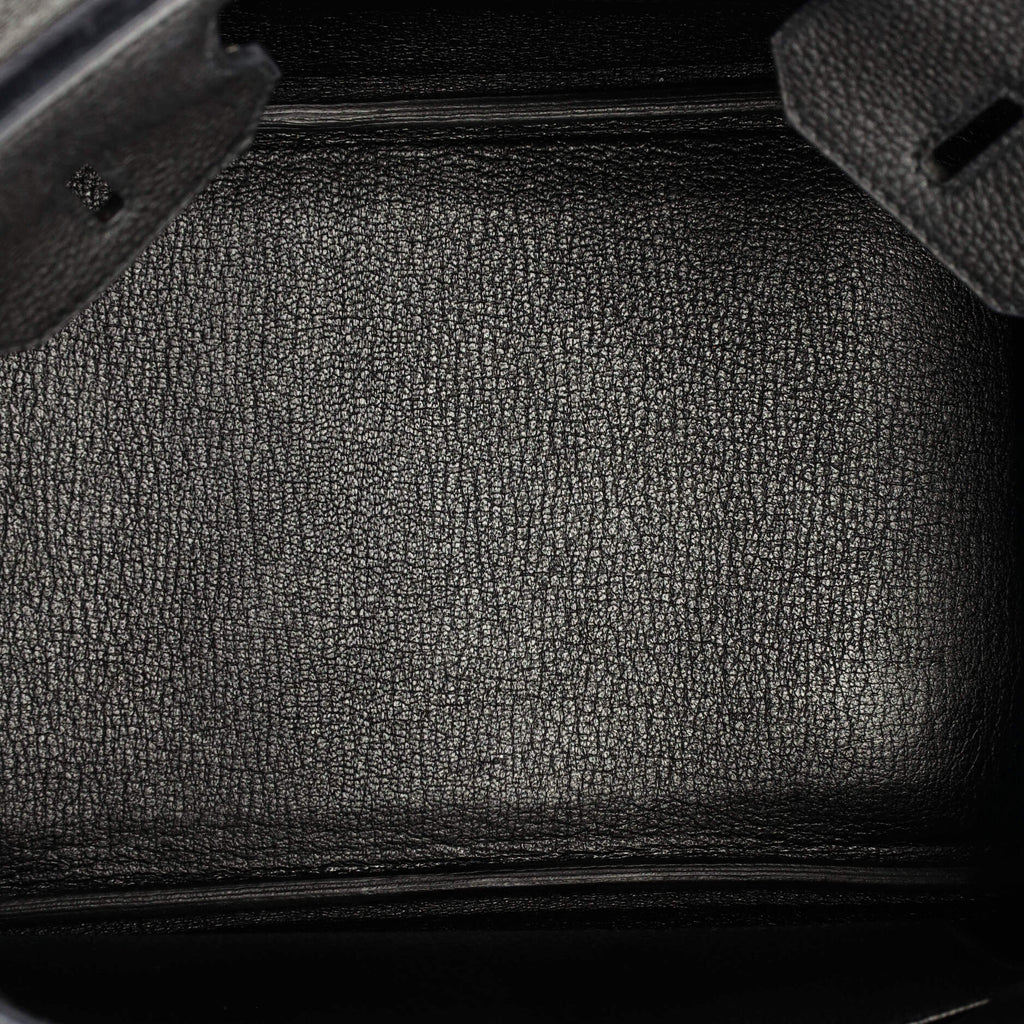 Birkin Handbag Noir Togo with Gold Hardware 30