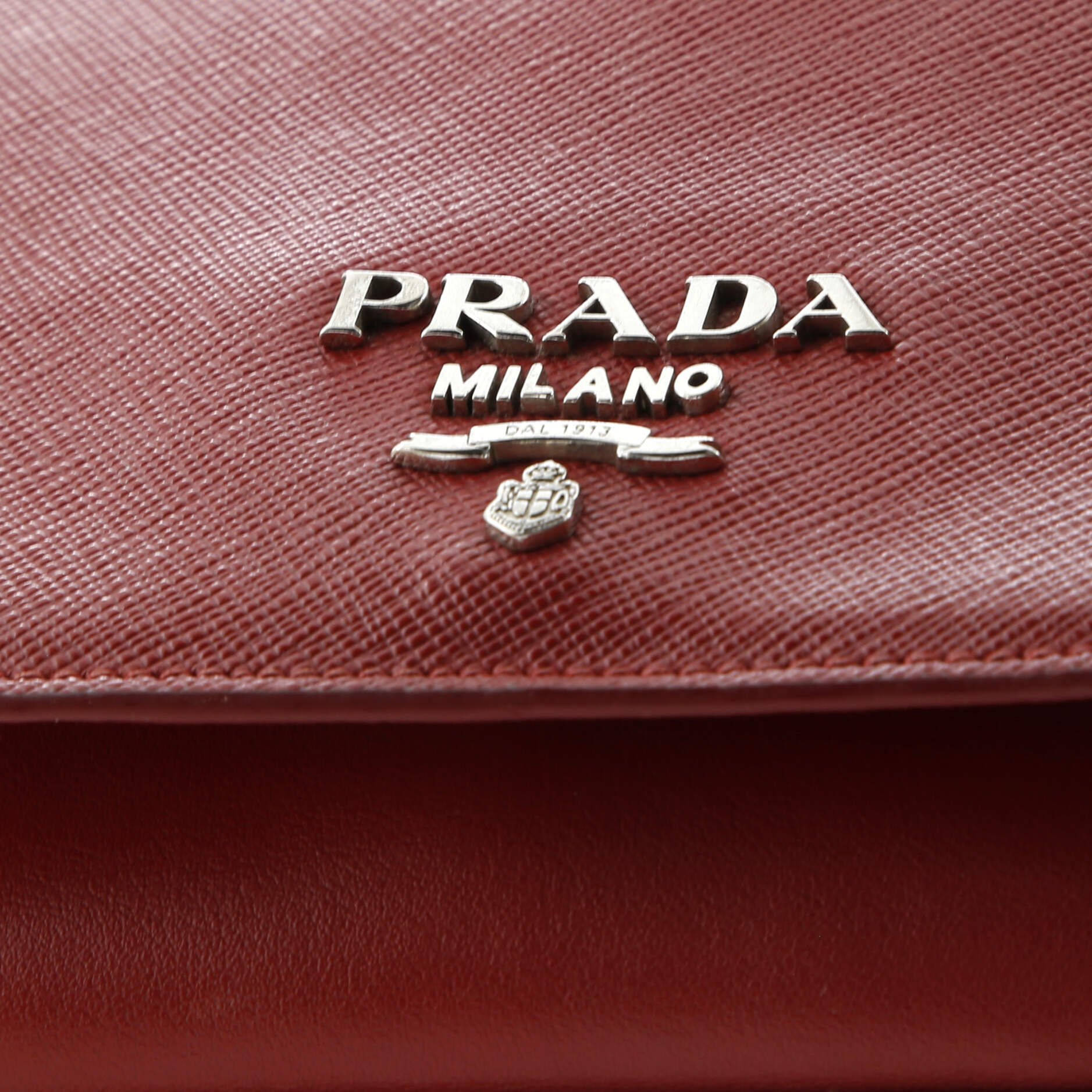 Chain Flap Crossbody Bag Saffiano and Soft Calf Small