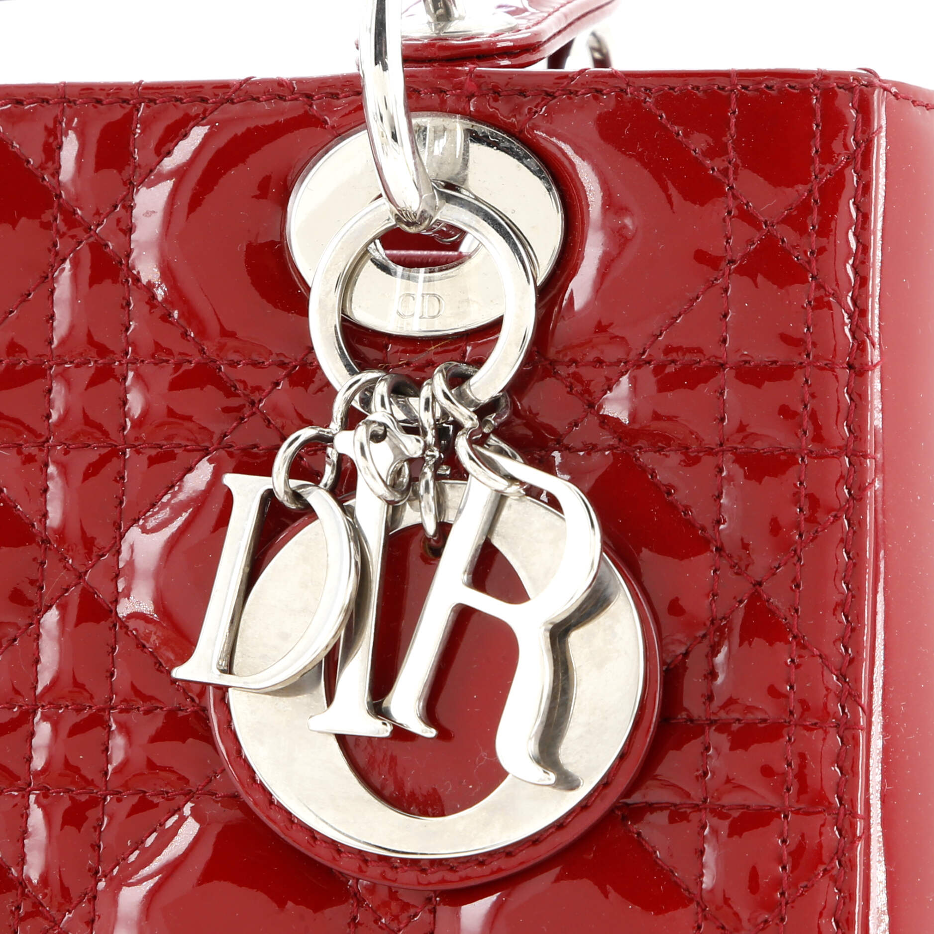 Lady Dior NM Bag Cannage Quilt Patent Medium