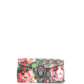 Dionysus Chain Wallet Blooms Print GG Coated Canvas Small
