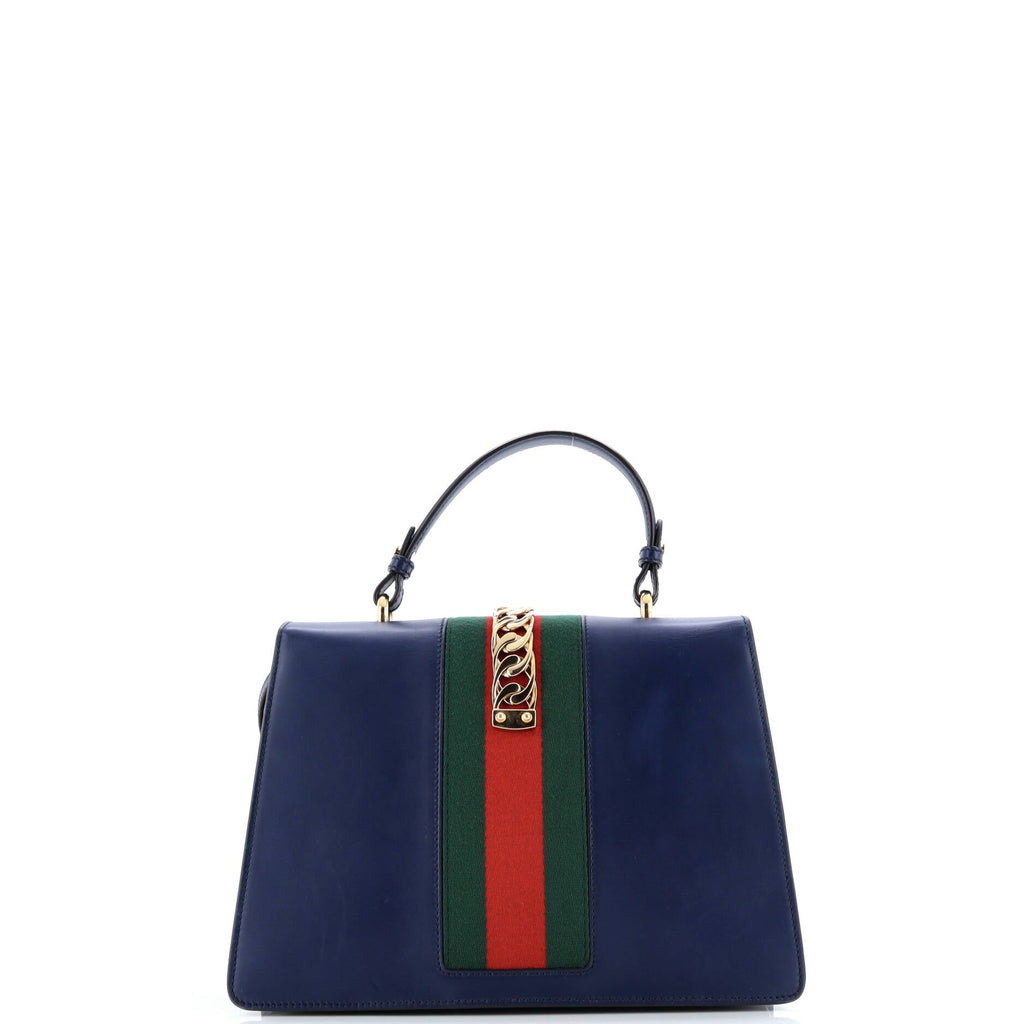 Sylvie Top Handle Bag Leather Medium