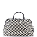 Convertible Chain Bowler Bag Woven Calfskin Large