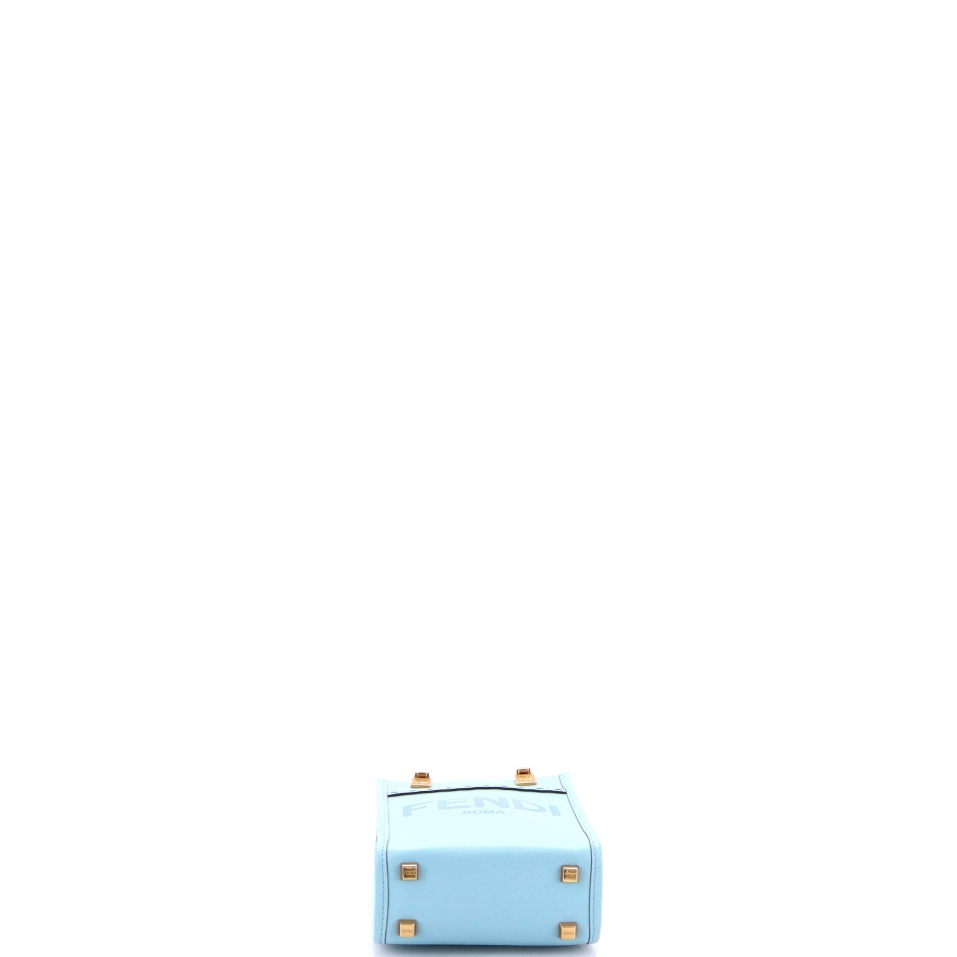 Sunshine Shopper Tote Leather Mini