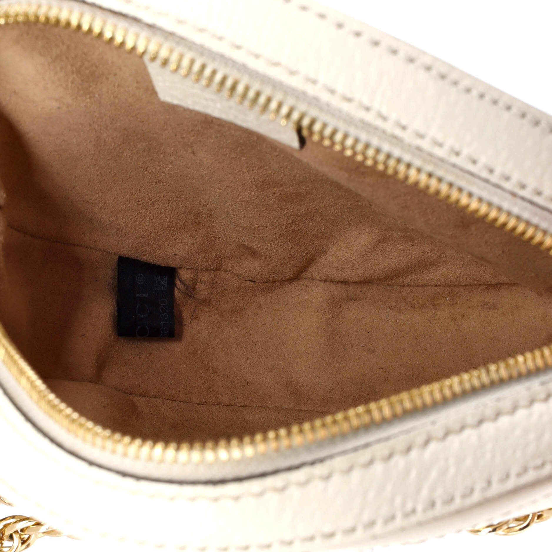 Ophidia Round Shoulder Bag Leather Mini