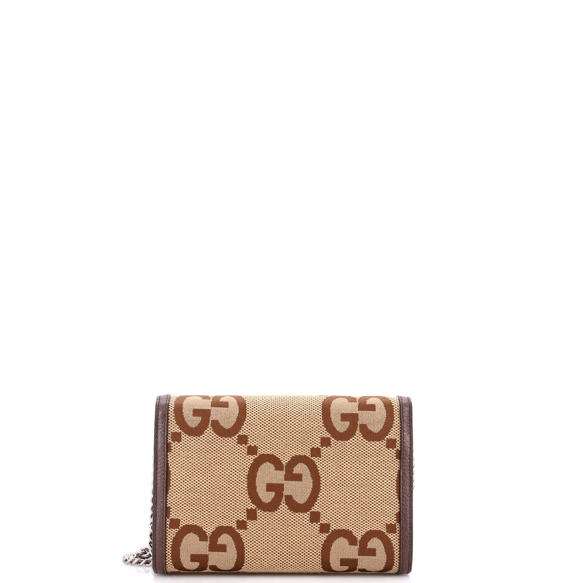 Dionysus Chain Wallet Jumbo GG Canvas Small