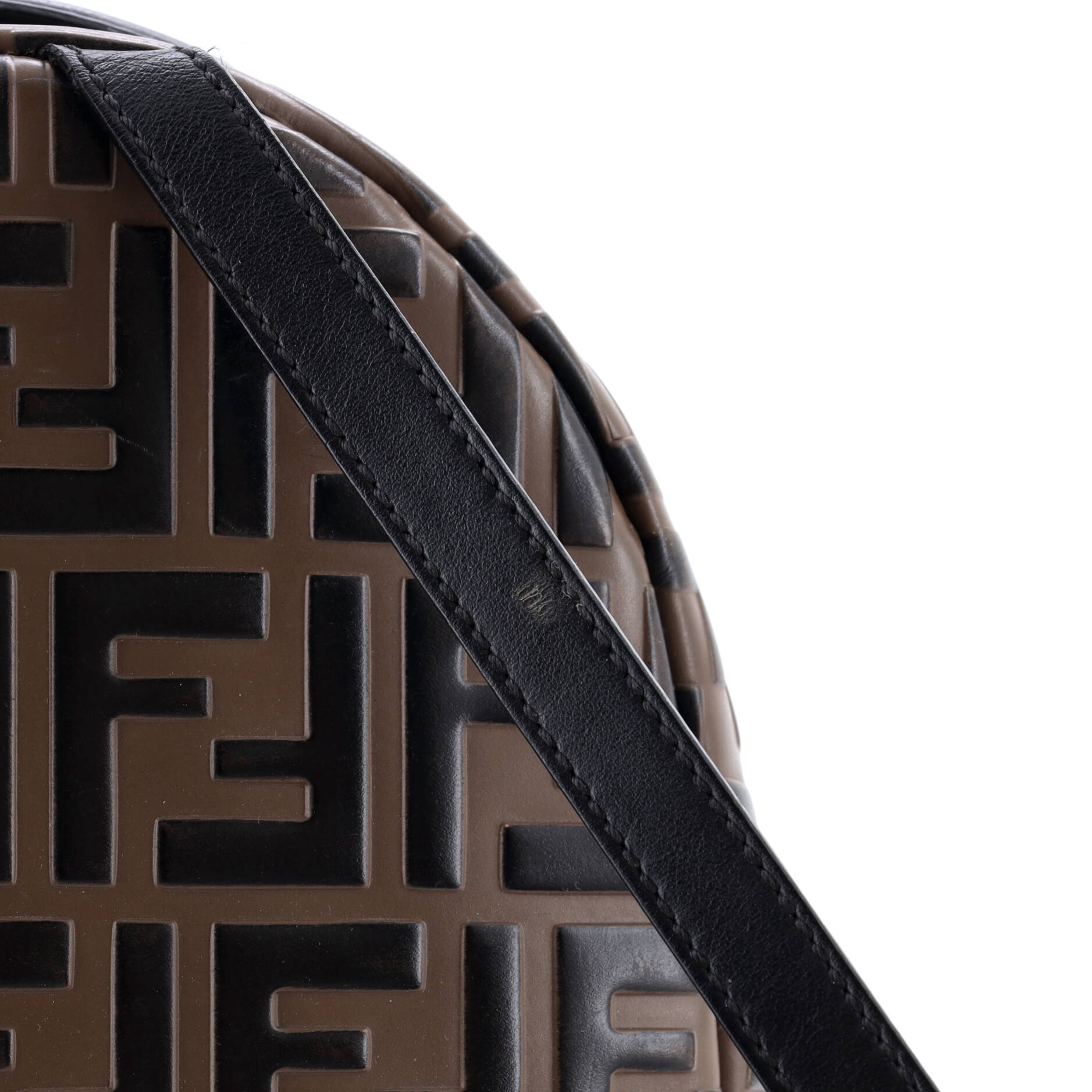 By The Way Backpack Zucca Embossed Leather Mini