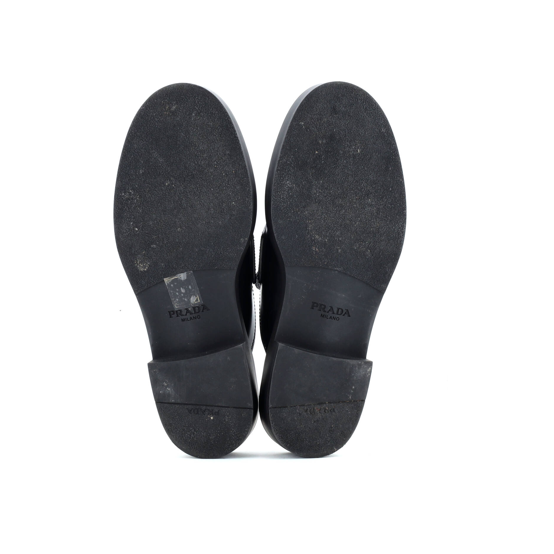 Women's Triangle Logo Slide Mules Leather