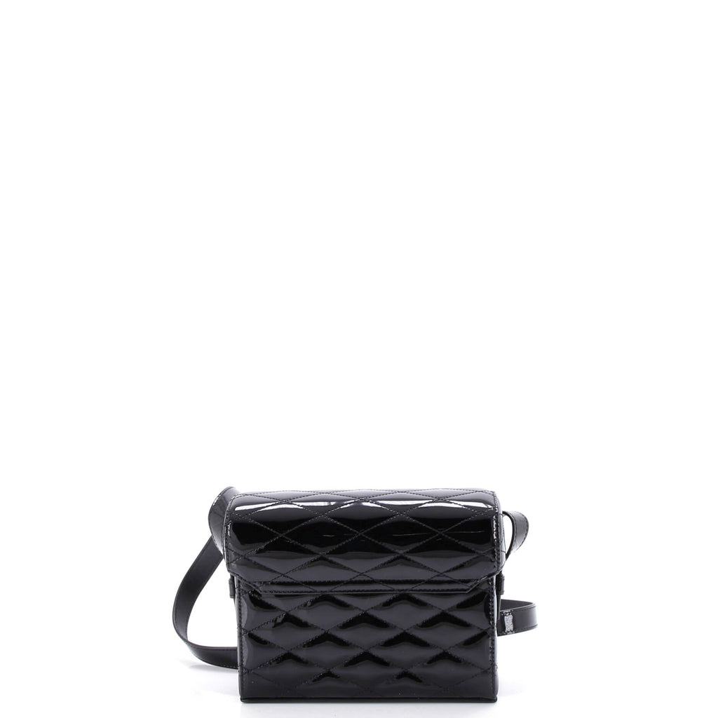 June Box Bag Quilted Patent