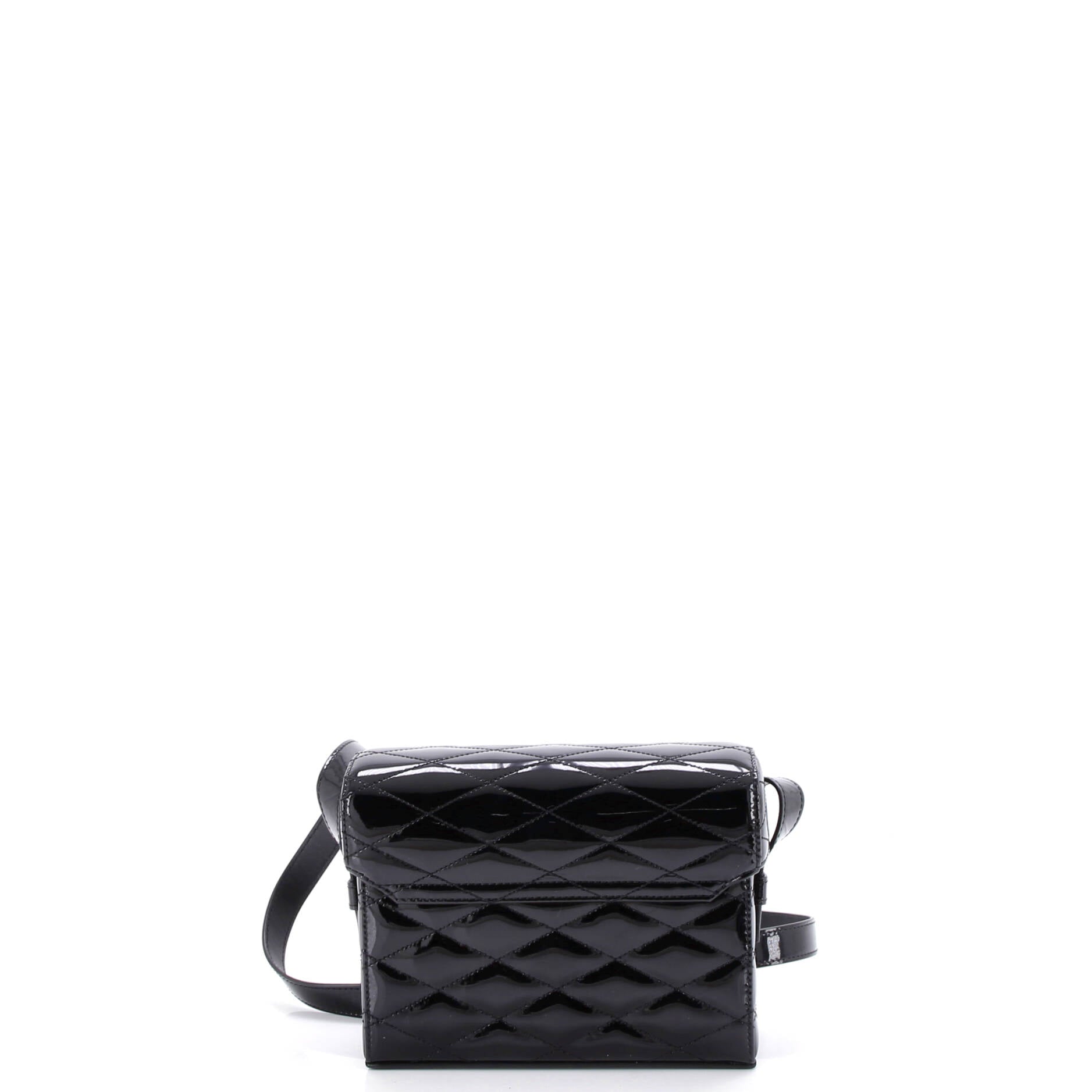 June Box Bag Quilted Patent