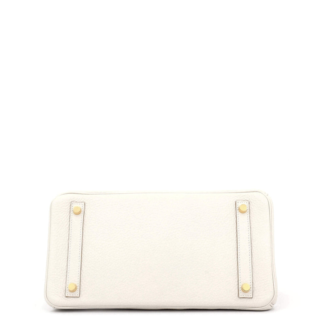 Birkin Handbag Light Togo with Gold Hardware 30