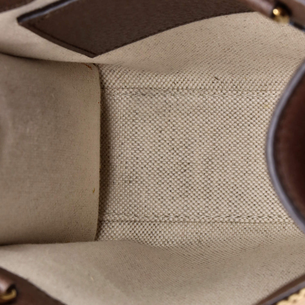 Vertical Tote Jumbo GG Canvas Mini