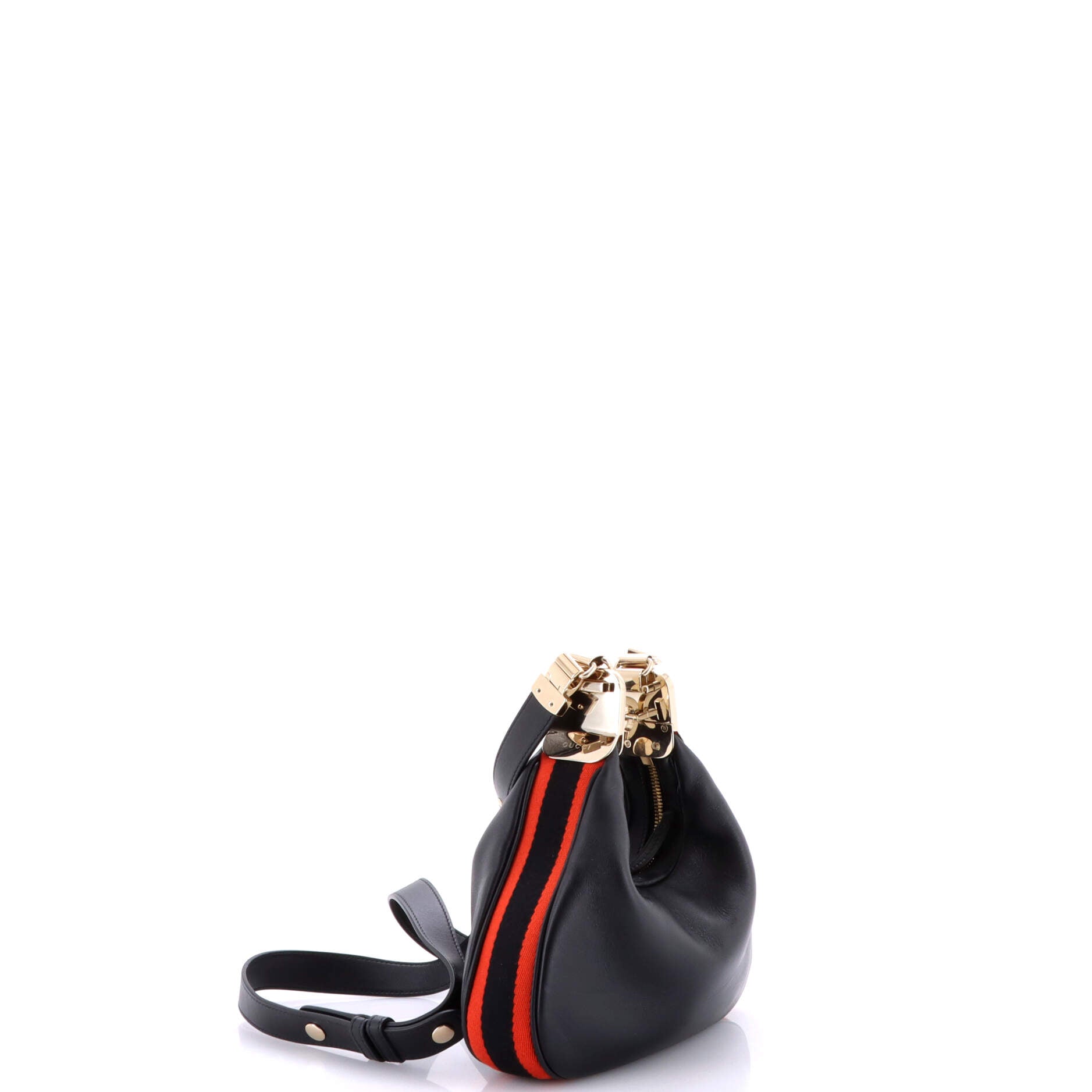 Attache Shoulder Bag Leather Small