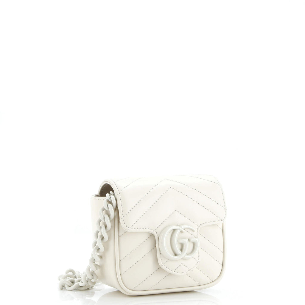 GG Marmont Flap Belt Bag Matelasse Leather Mini