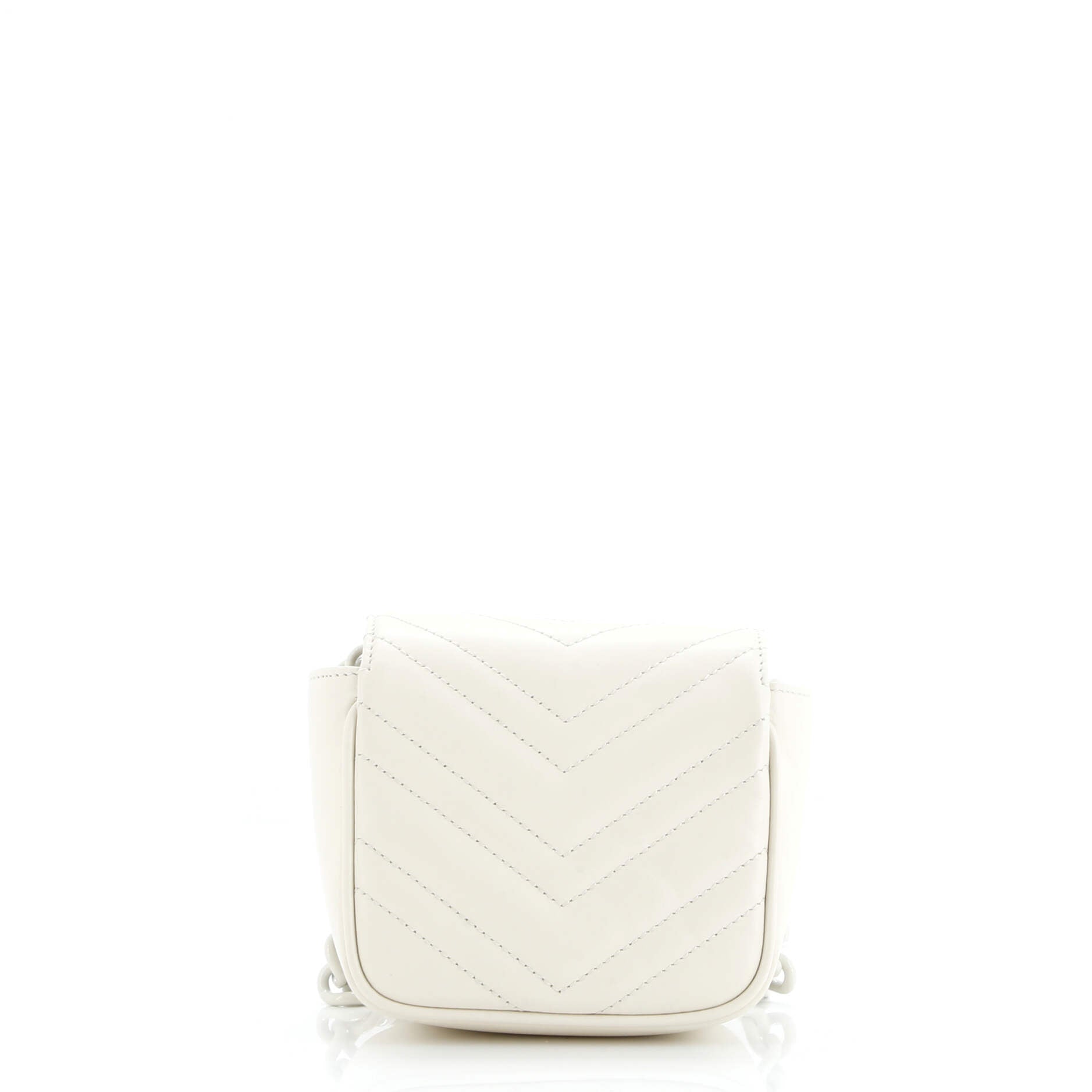 GG Marmont Flap Belt Bag Matelasse Leather Mini