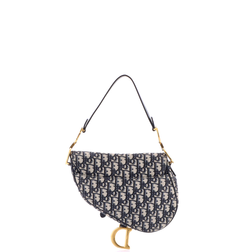 Saddle Handbag Oblique Canvas Medium